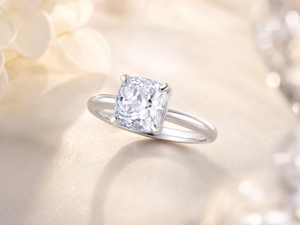 Classic Elongated Cushion Ring
