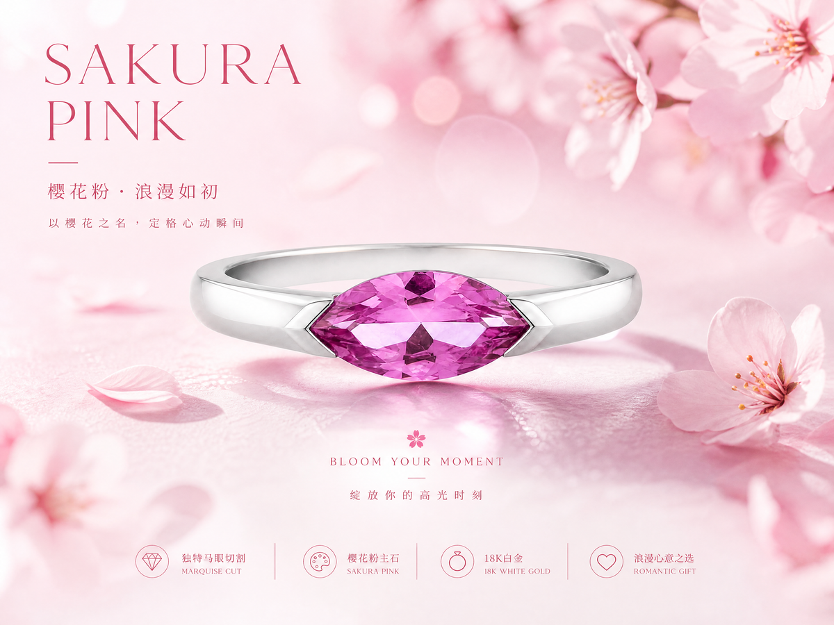 Modern Bezel‑Set Marquise‑Cut Statement Ring