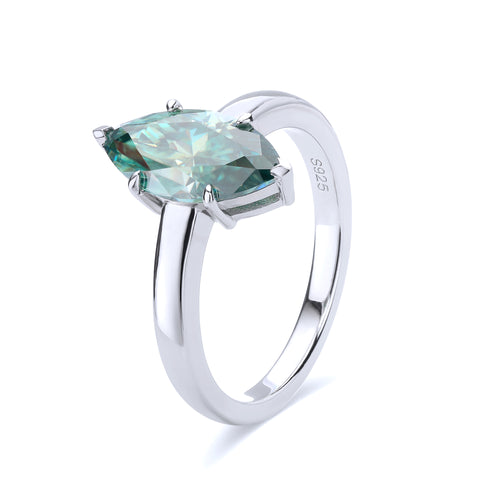 Elegant Marquise Solitaire Ring