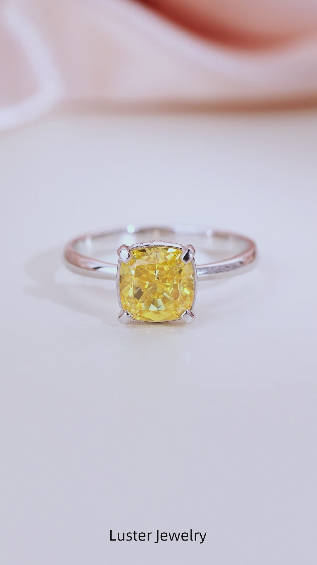Classic Elongated Cushion Ring